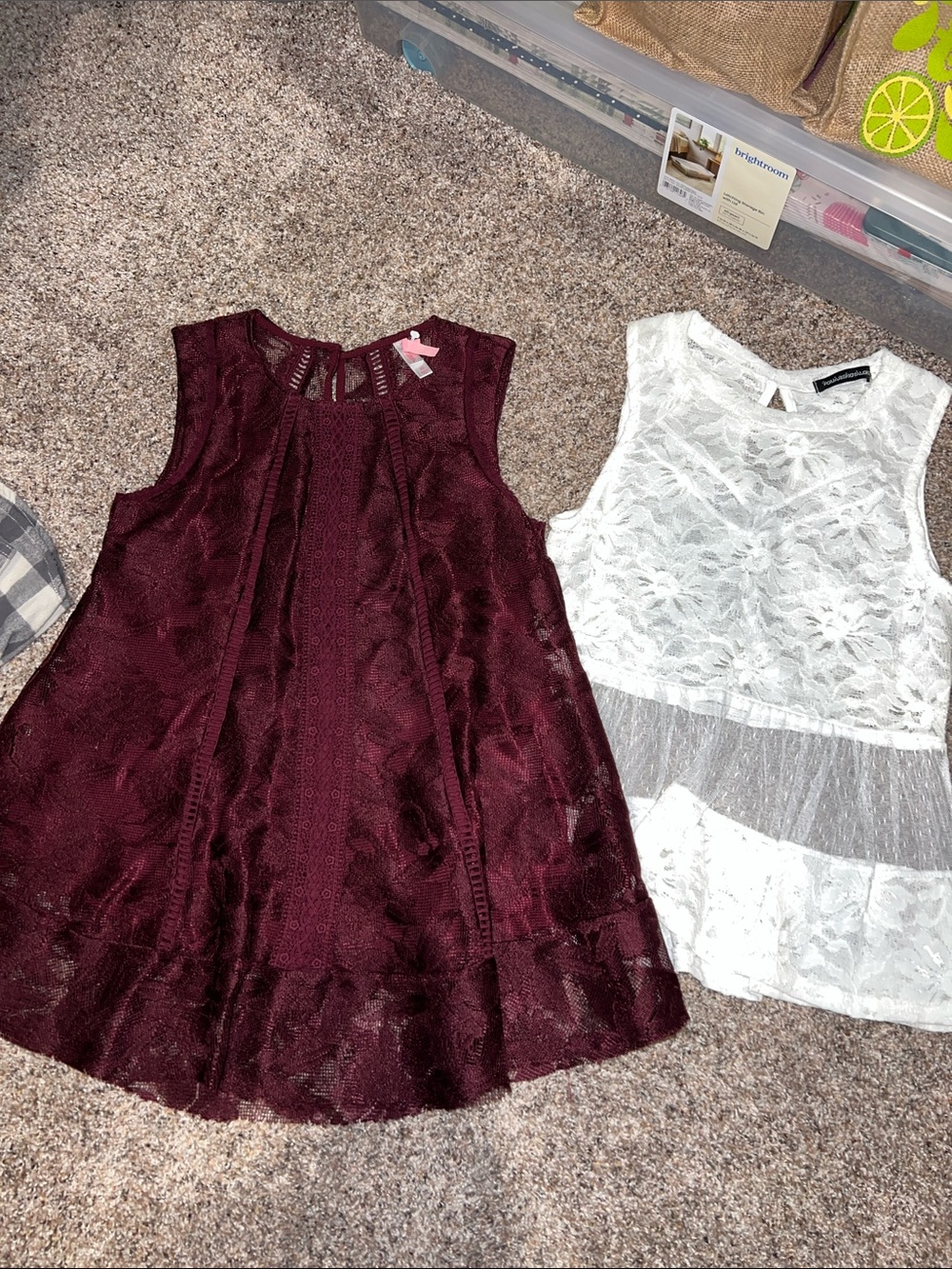 Lace Tank bundle.